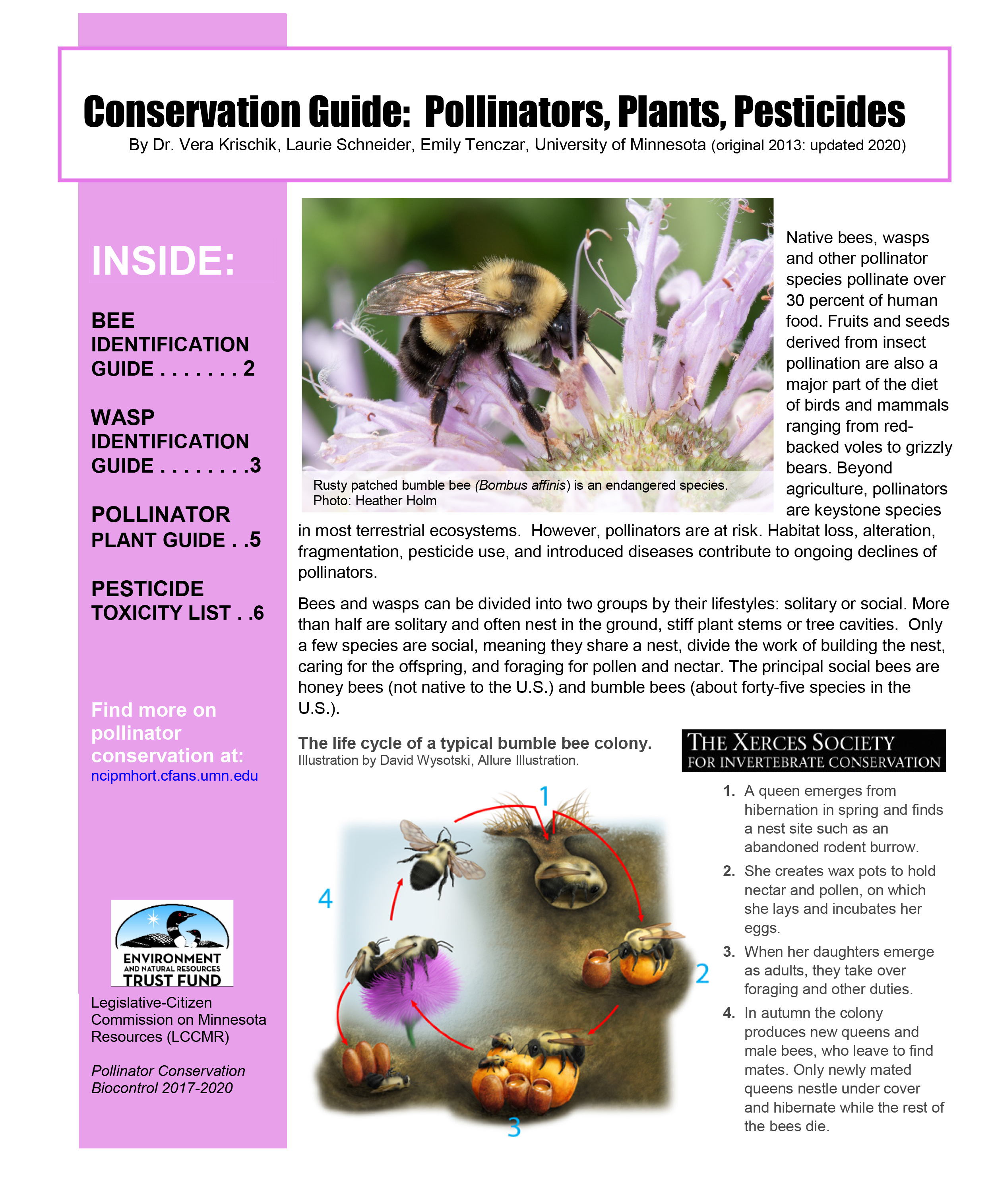 pollinator conservation guide image